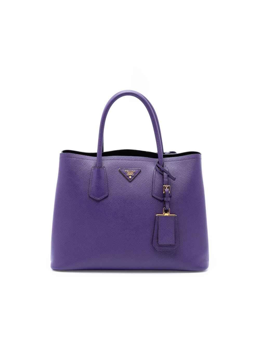Prada Cuir Double Tote Saffiano Leather #341024P13B